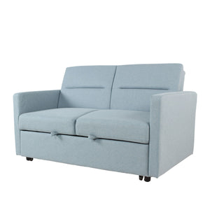 Sleeper Pull Out Loveseat Couch With Adjustable Backrest by Couch.com
