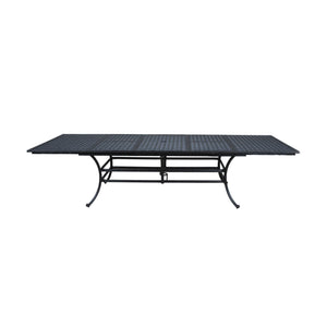 Rectangle Extension Table - Dark Lava Bronze by Couch.com