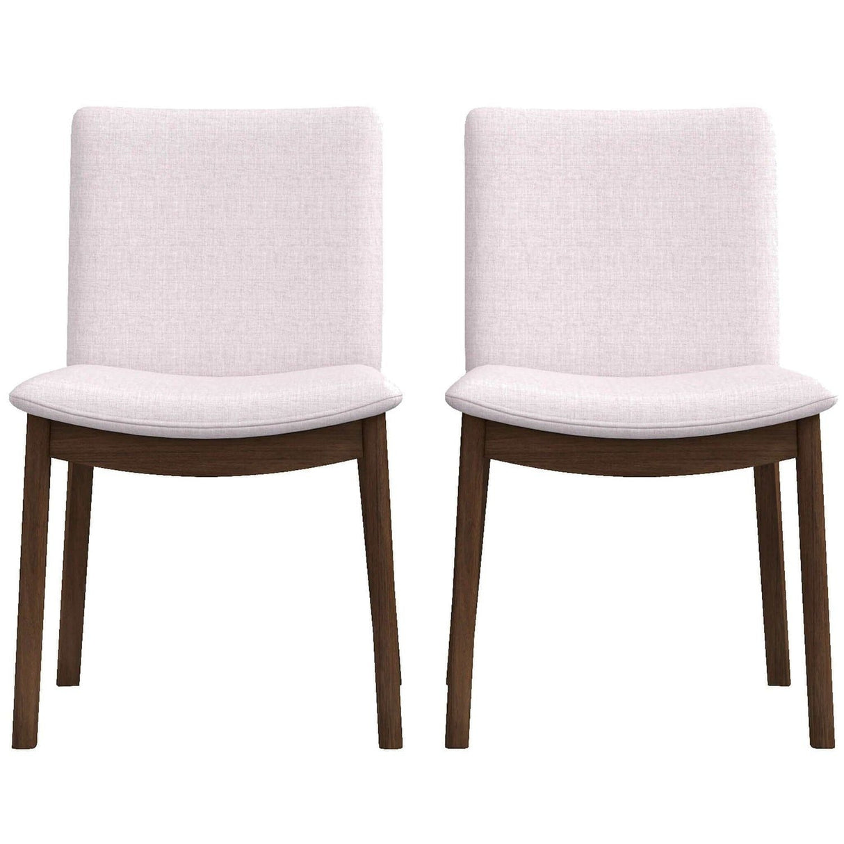 Laura - Mid-Century Modern Solid Wood Dining Chair (Set of 2) by Couch.com