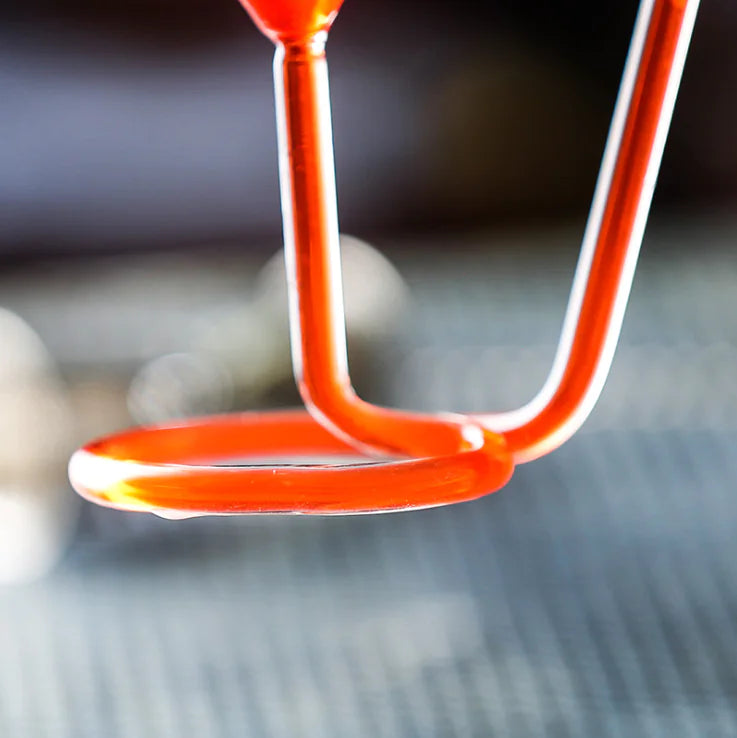 Rotating Martini Cup, Spiral Vampire Cocktail Glass