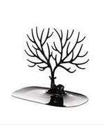 1pc Creative Deer Horn Tree Charm Jewelry Organizer Earring Bangle Necklace Bracelet Display Holder Unique Design Jewelry Organiser for Women Classic Tree Shape High Quality Necklace Earring Display Holder Tree Jewelry Organizer For Women
