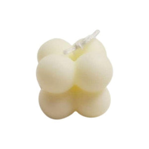 1pc Cube Wax Geometry Candle Soy Wax Candles Beautiful Art Candle Present Statue Scented Candles Decoration for Wedding Home Decor Candle Shaped Candles Wax Smokeless Oil Aromatherapy Candle For Christmas Wedding Home Decor