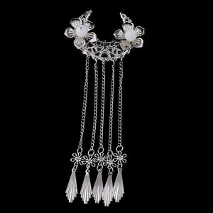 1Pc New Chinese Style Hair Clips for Women Cherry Hairpin Girls Elegant Ladies Headwear Costume Headdress Wedding Hair Accessories for Brides and Bridesmaids