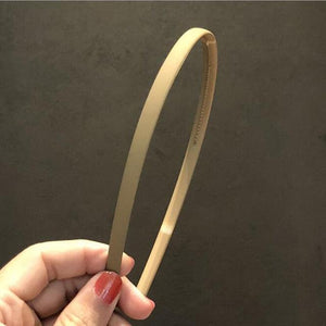 1PC Plastic Fashion Frosted Wide Headband Hair Band Headwear Bezel Hair Accessories For Woman Satin Covered Resin Hairbands Gorgeous Hair Accessories For Women