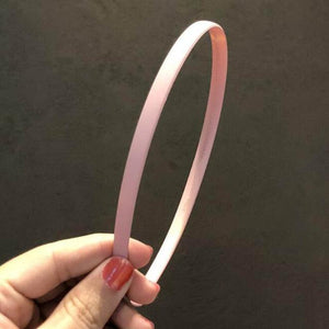 1PC Plastic Fashion Frosted Wide Headband Hair Band Headwear Bezel Hair Accessories For Woman Satin Covered Resin Hairbands Gorgeous Hair Accessories For Women
