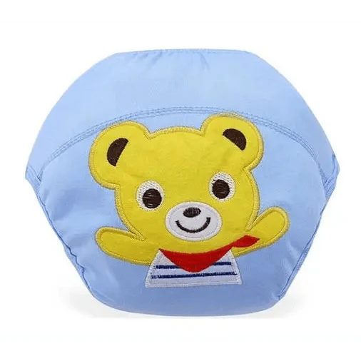 1Pcs Cute Baby Diapers Reusable Nappies Cloth Diaper Washable Cotton Training Pants Panties