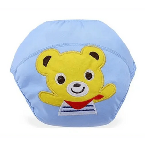 1Pcs Cute Baby Diapers Reusable Nappies Cloth Diaper Washable Cotton Training Pants Panties