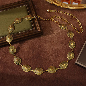 Retro Carved Waist Chain