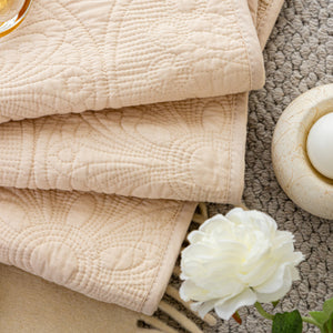 Cotton Quilted Sofa Cover, Non-Slip Couch Protector Fits Backrest, Seat & Armrest