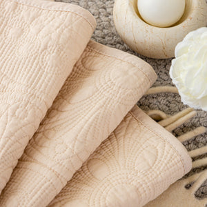 Cotton Quilted Sofa Cover, Non-Slip Couch Protector Fits Backrest, Seat & Armrest