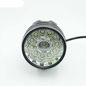 2 IN 1 Bicycle Headlight Bike Light Front Head Lamp Cycling Flashlight Mountain Bicycle Front Light With 6400mAh/8400mAh Rechargeable Battery Pack 3 Modes Bike Front Headlamp