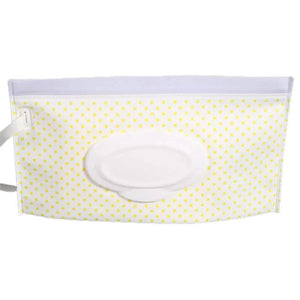 2-Pack: Reusable Wet Wipe Pouch