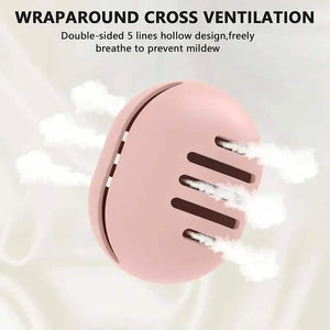 2-Pack: Silicone Makeup Sponge Holder Case