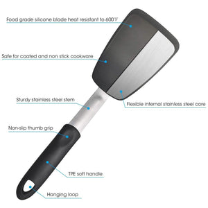 2-Pack: Unicook Flexible Silicone Spatula