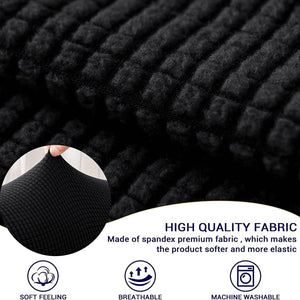 2-Piece: Jacquard Sofa Armrest Slipcover