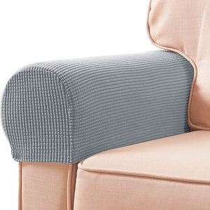 2-Piece: Jacquard Sofa Armrest Slipcover