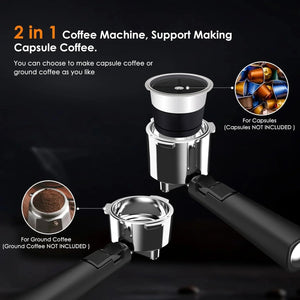 20 Bar Espresso Machines with Grinde CM8031