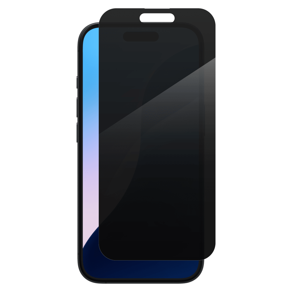ZAGG Invisible Shield Glass Elite Privacy Screen Protector for Apple iPhone 16 / iPhone 15 by ZAGG