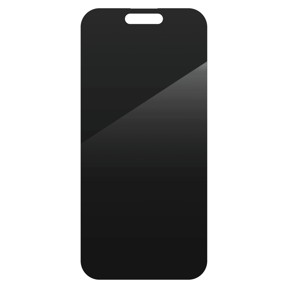 ZAGG Invisible Shield Glass Elite Privacy Screen Protector for Apple iPhone 16 / iPhone 15 by ZAGG