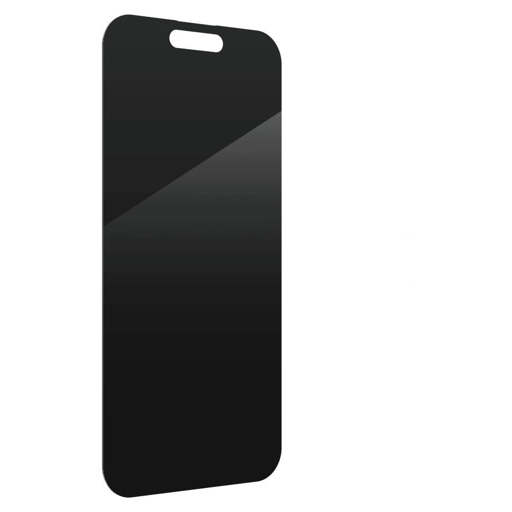 ZAGG Invisible Shield Glass Elite Privacy Screen Protector for Apple iPhone 16 / iPhone 15 by ZAGG