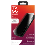 ZAGG Invisible Shield Glass Elite Privacy Screen Protector for Apple iPhone 16 / iPhone 15 by ZAGG