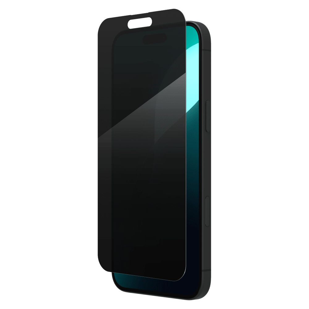 ZAGG Invisible Shield Glass Elite Privacy Screen Protector for Apple iPhone 16 Plus / iPhone 15 Plus by ZAGG