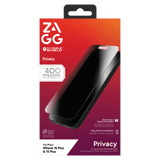 ZAGG Invisible Shield Glass Elite Privacy Screen Protector for Apple iPhone 16 Plus / iPhone 15 Plus by ZAGG