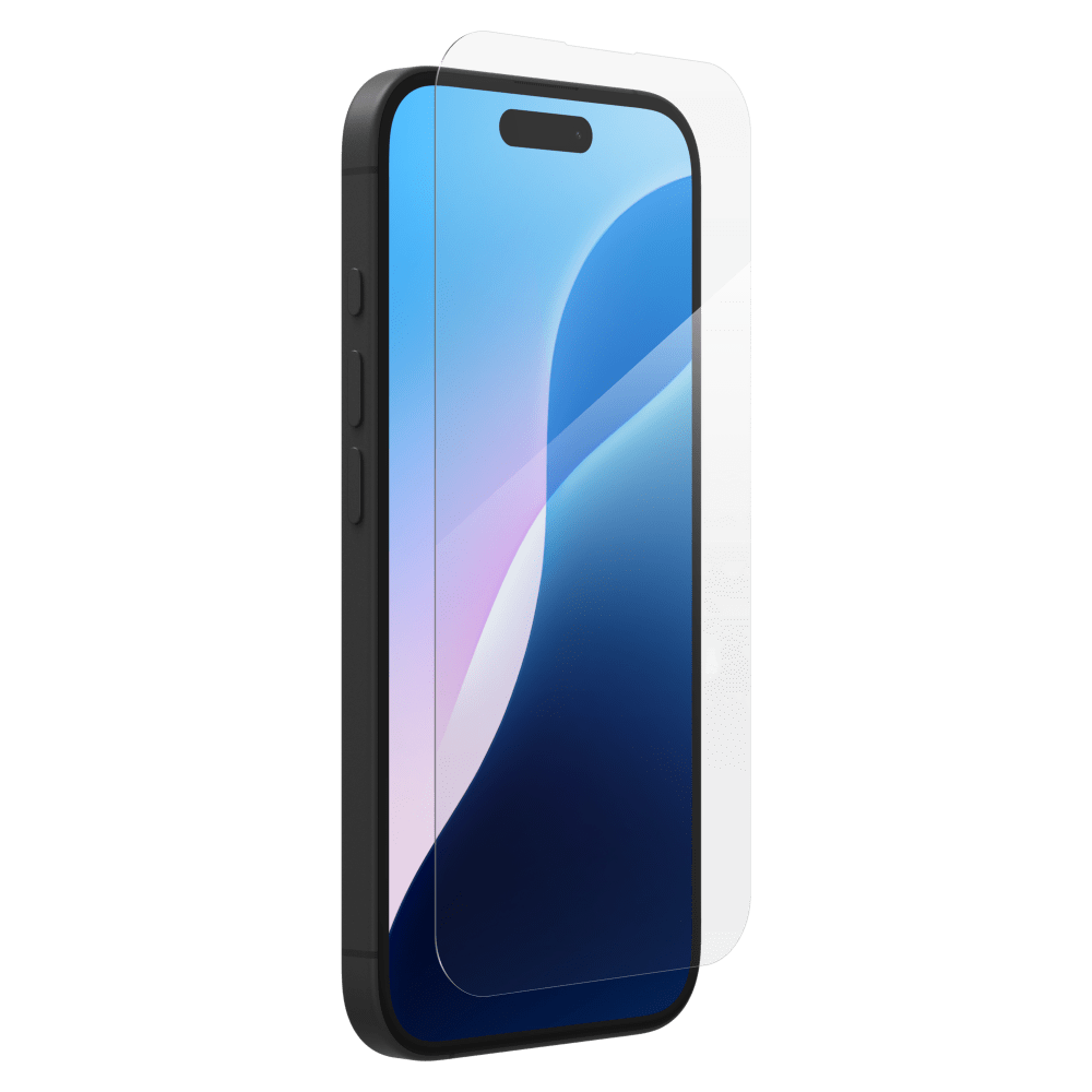 ZAGG InvisibleShield Antimicrobial Glass Screen Protector for Apple iPhone 16 / iPhone 15 by ZAGG