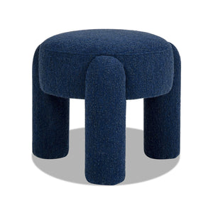 Hugo - Round Fully Upholstered Ottoman by Couch.com