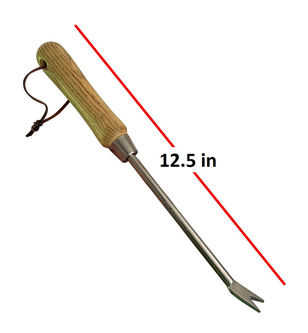 Dandelion Weeder (classic wood handle) by Garden Guru