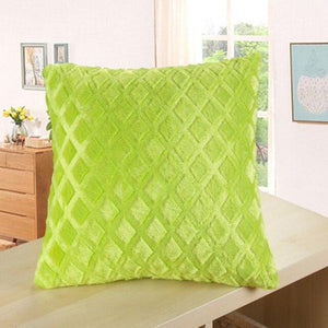 2021 Soft Fur Plush Cushion Cover Pillowcase For Home Decor Pillow Cover Bed Sofa Decorative Soft Fluffy Plush Pillowcases Square Autumn Cushion Covers For Living Room