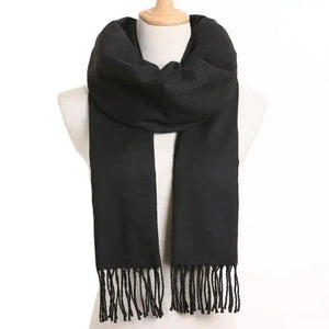 Winter Scarf Women Warm Solid Scarves Fashion Casual Scarfs For Women Casual Scarfs For Winter