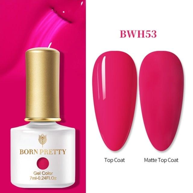 2022 Elegant Pretty Womens Orange 6ml Gel Nail Polish Summer UV LED Stylish Glossy and Matte Professional Home Nail Design For Women