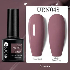 TREND Matte 7.5ML Nail Gel Polish Base Matte Coat UV LED Home Manicure Luxury Matte Design Luxury Nail Gel For Womens and Girls