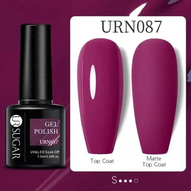 TREND Matte 7.5ML Nail Gel Polish Base Matte Coat UV LED Home Manicure Luxury Matte Design Luxury Nail Gel For Womens and Girls