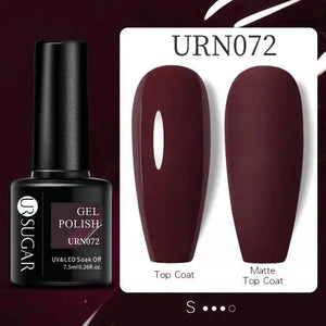 TREND Matte 7.5ML Nail Gel Polish Base Matte Coat UV LED Home Manicure Luxury Matte Design Luxury Nail Gel For Womens and Girls