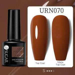 TREND Matte 7.5ML Nail Gel Polish Base Matte Coat UV LED Home Manicure Luxury Matte Design Luxury Nail Gel For Womens and Girls