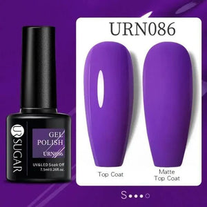TREND Matte 7.5ML Nail Gel Polish Base Matte Coat UV LED Home Manicure Luxury Matte Design Luxury Nail Gel For Womens and Girls