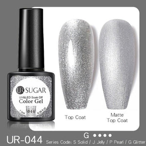 2022 New Reflective Glitter Nail Gel 8ml  Permanent UV/LED Glossy Effect Popular Diamond Nail Gel Design For Womens