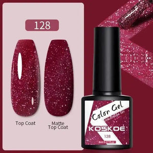 Spring Summer Nail Gel Polish Colorful UV LED Diamond Stylish Glossy and Matte Fashion Design For Womens