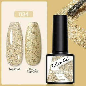 Spring Summer Nail Gel Polish Colorful UV LED Diamond Stylish Glossy and Matte Fashion Design For Womens