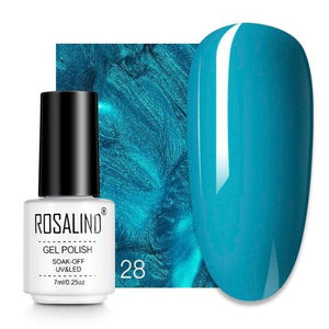 2022 New UV Glossy Nail Gel Polish Hybrid Permanent Manicure Design Luxury Colorful Effect For Women and Girls