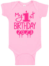 My 1st Birthday Bodysuits 2023