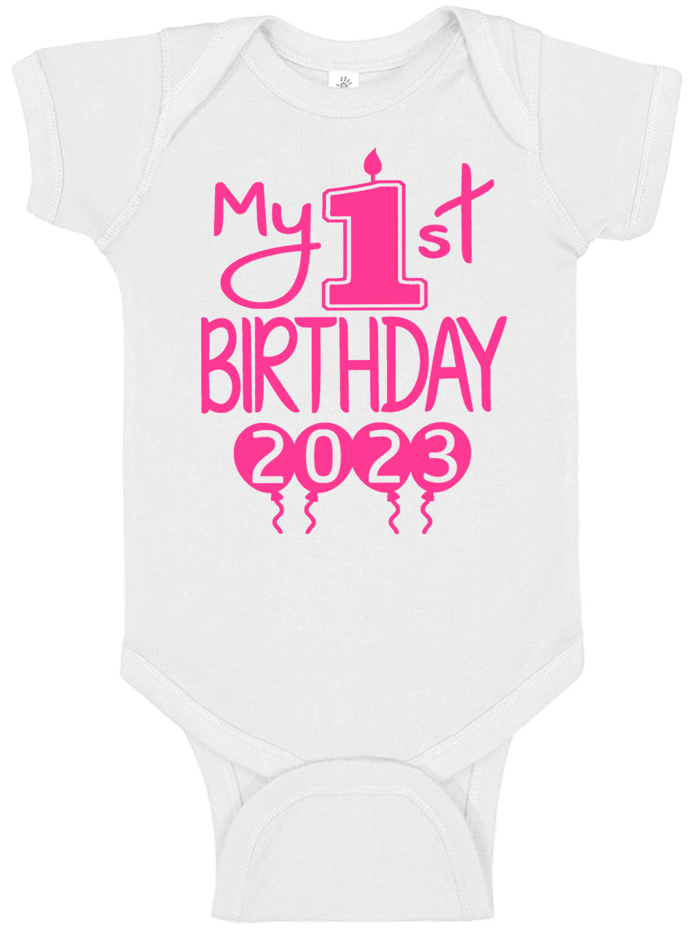 My 1st Birthday Bodysuits 2023
