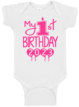 My 1st Birthday Bodysuits 2023