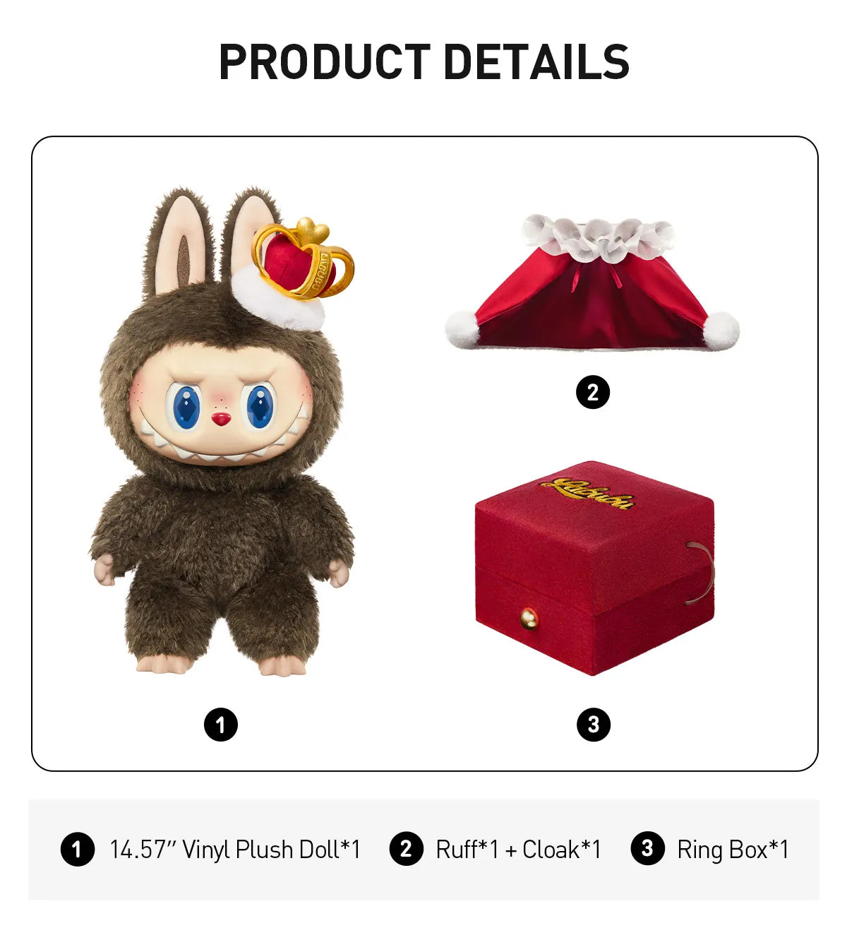 [Incoming Restock: June] POPMART THE MONSTERS Let's Checkmate Series-Vinyl Plush Doll