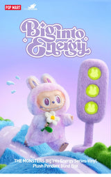 [In Stock] POPMART Big into Energy Series-Vinyl Plush Pendant Blind Box Labubu (SEALED)