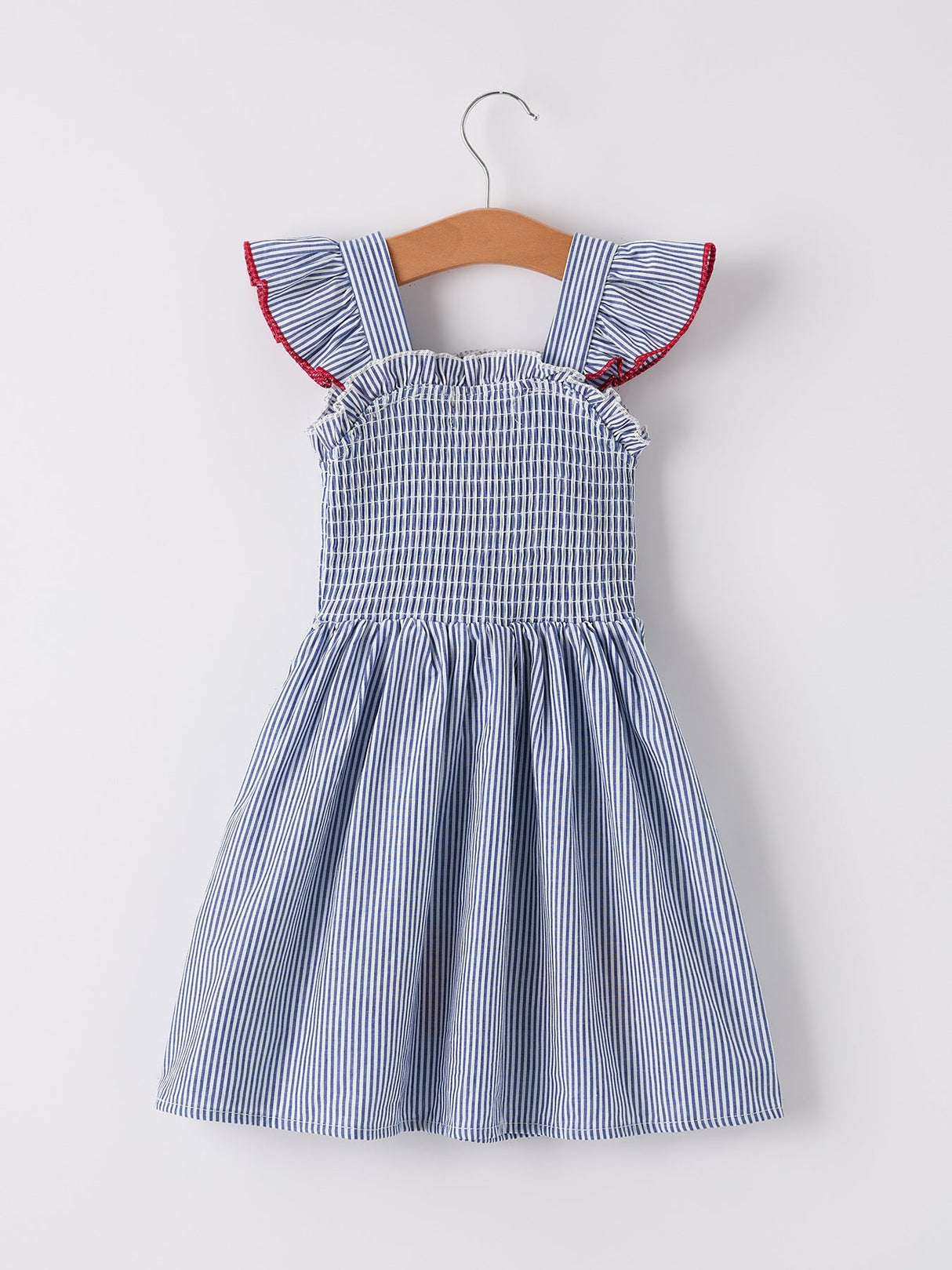 BACK TO SCHOOL Apple Applique Girls Dress