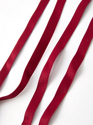 Cherry Bow Ribbon 4.5 Inch Hairpin
