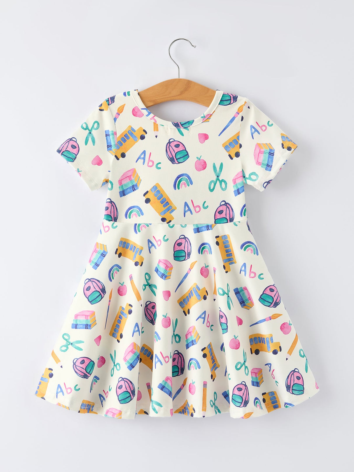 PREORDER Girl Back To School Twirl Dress